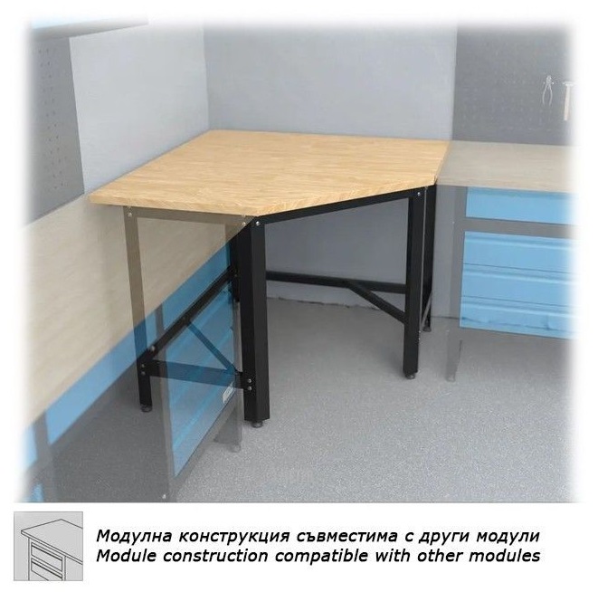 Работна маса ъглов модул Gude GW 600E (40469)