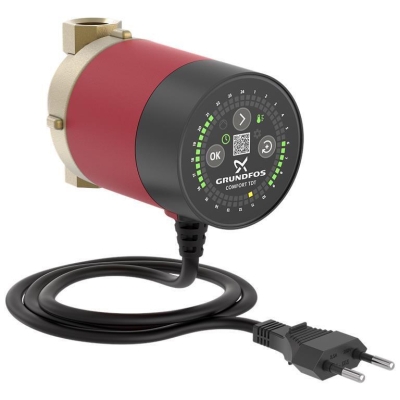 Електрическа помпа за рециркулация с таймер Grundfos Comfort 15-14 B TDT, 7 W, 0.5 м3/ч (93093537)