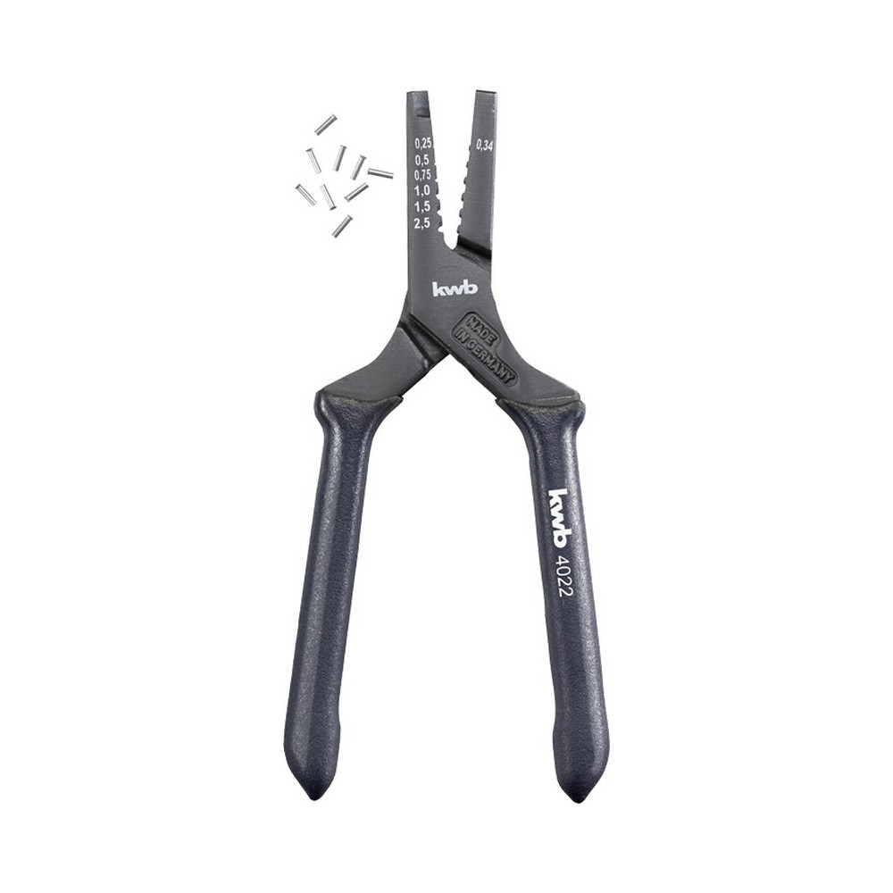 KWB Кримпващи клещи 0.34-2.5 мм2 - от Etools.bg KWB Кримпващи клещи 0.34-2.5 мм2