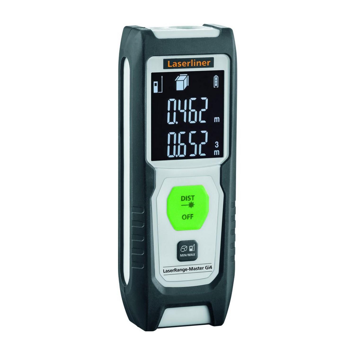 LASERLINER LaserRange-Master Gi4 Лазерна ролетка до 40 м зелен-080.843A (080.843A)
