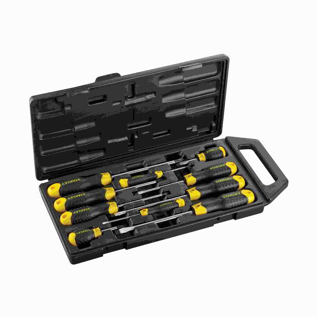 STANLEY CUSHION GRIP Комплект отвертки 10 бр. (2-65-005)