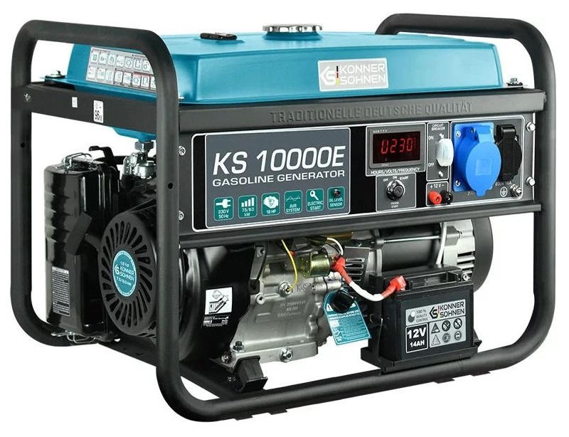 Бензинив генератор Konner Sohnen 10000E, 8000 W