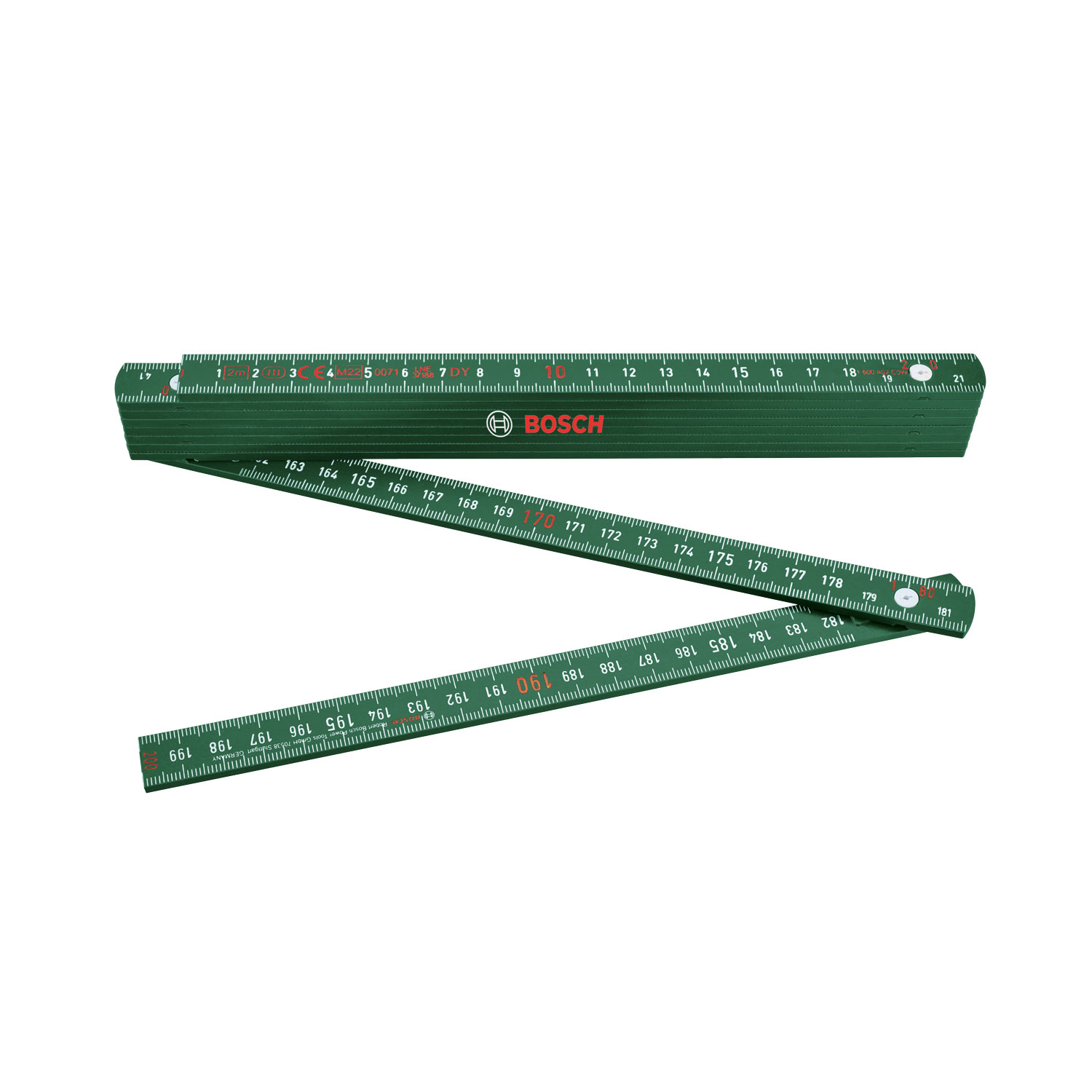 BOSCH Сгъваем дърводелски метър 2 м (1600A02ET4)