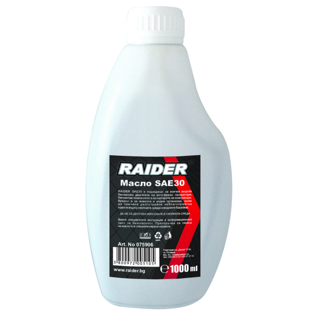 Масло Raider SAE30, 1 л