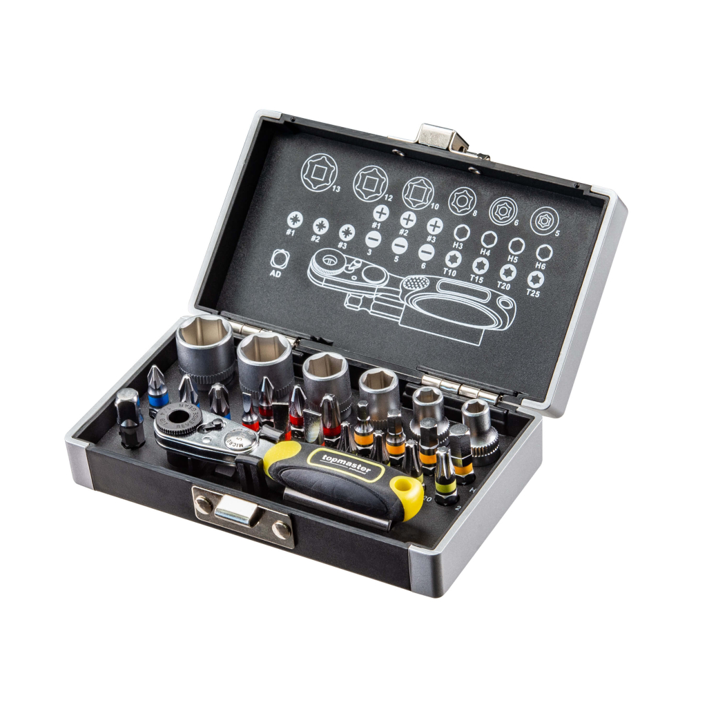 Комплект гедоре Topmaster, 1/4