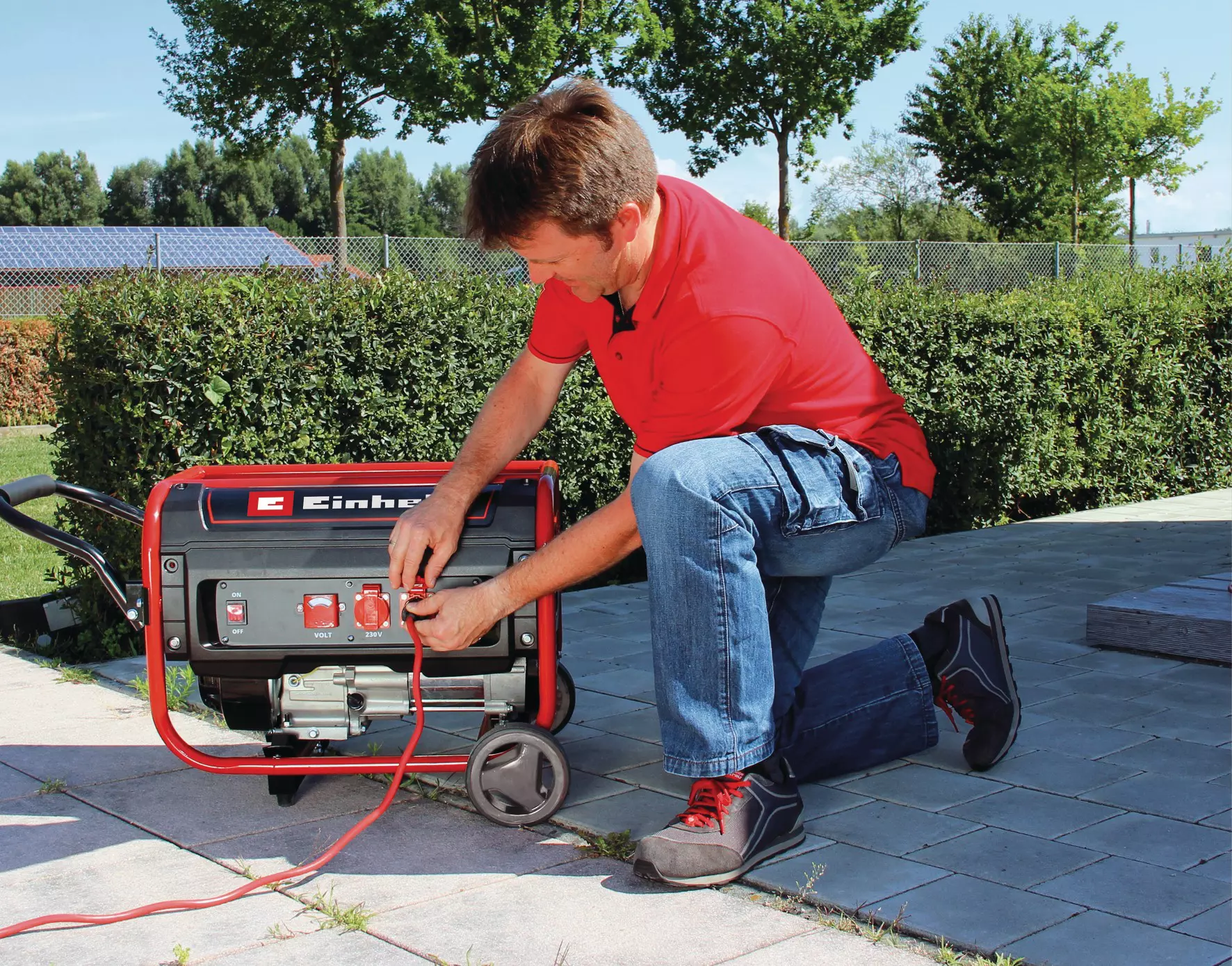 Бензинов генератор Einhell TC-PG 35 E5, 2600W, 207.7 см3 (4152551) - от Etools.bg Бензинов генератор Einhell TC-PG 35 E5, 2600W, 207.7 см3 (4152551)