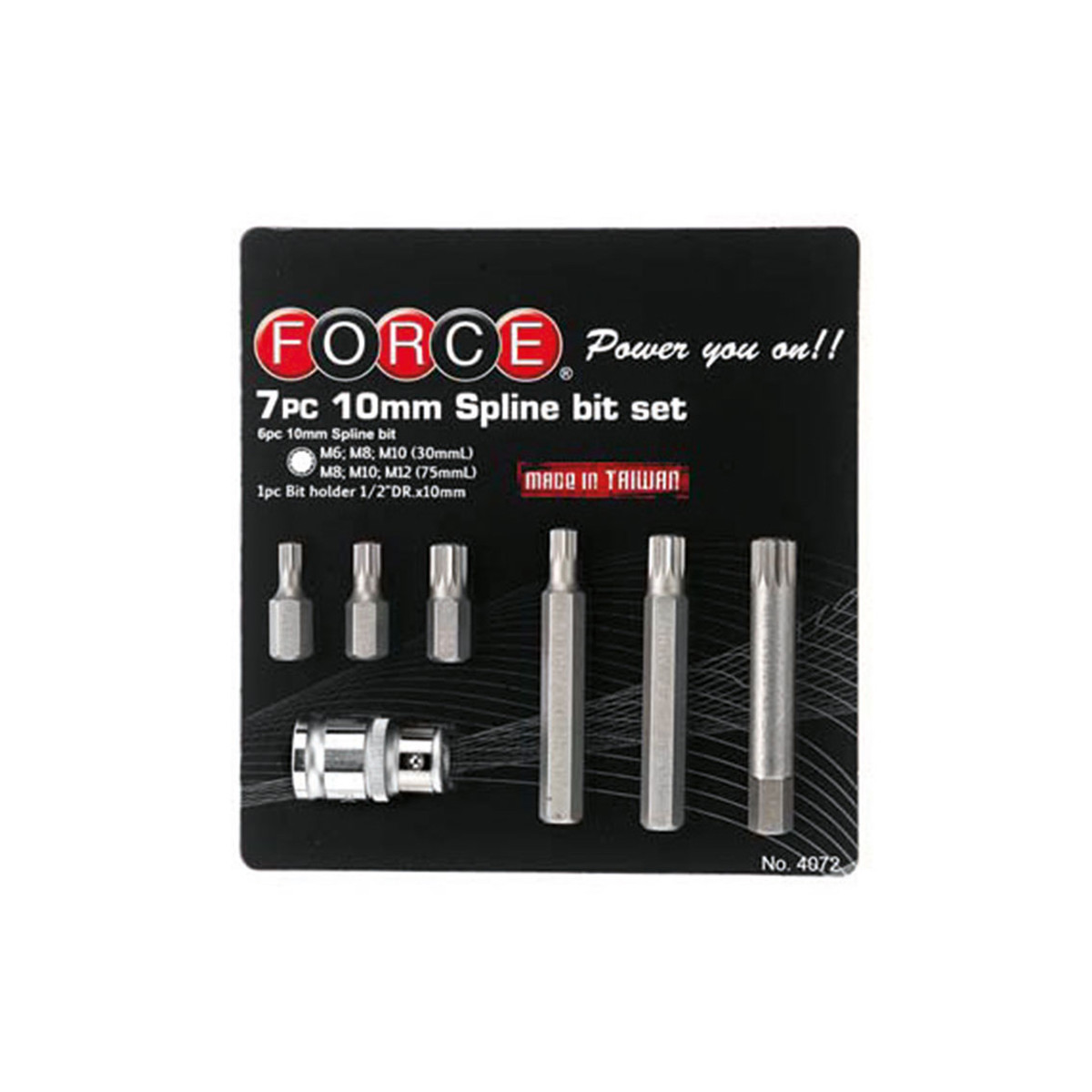 Комплект накрайници Force, 1/2