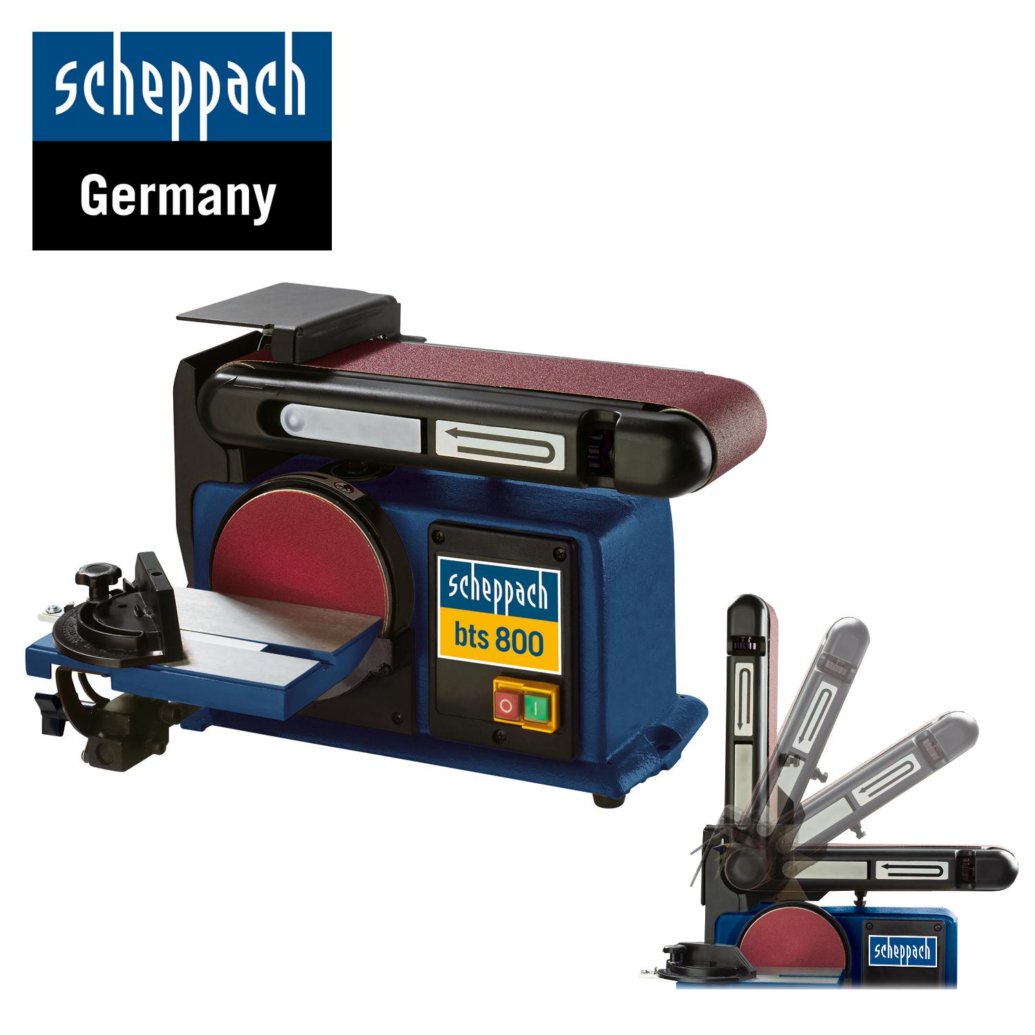 Лентов и дисков шлайф Scheppach BTS800, 370W