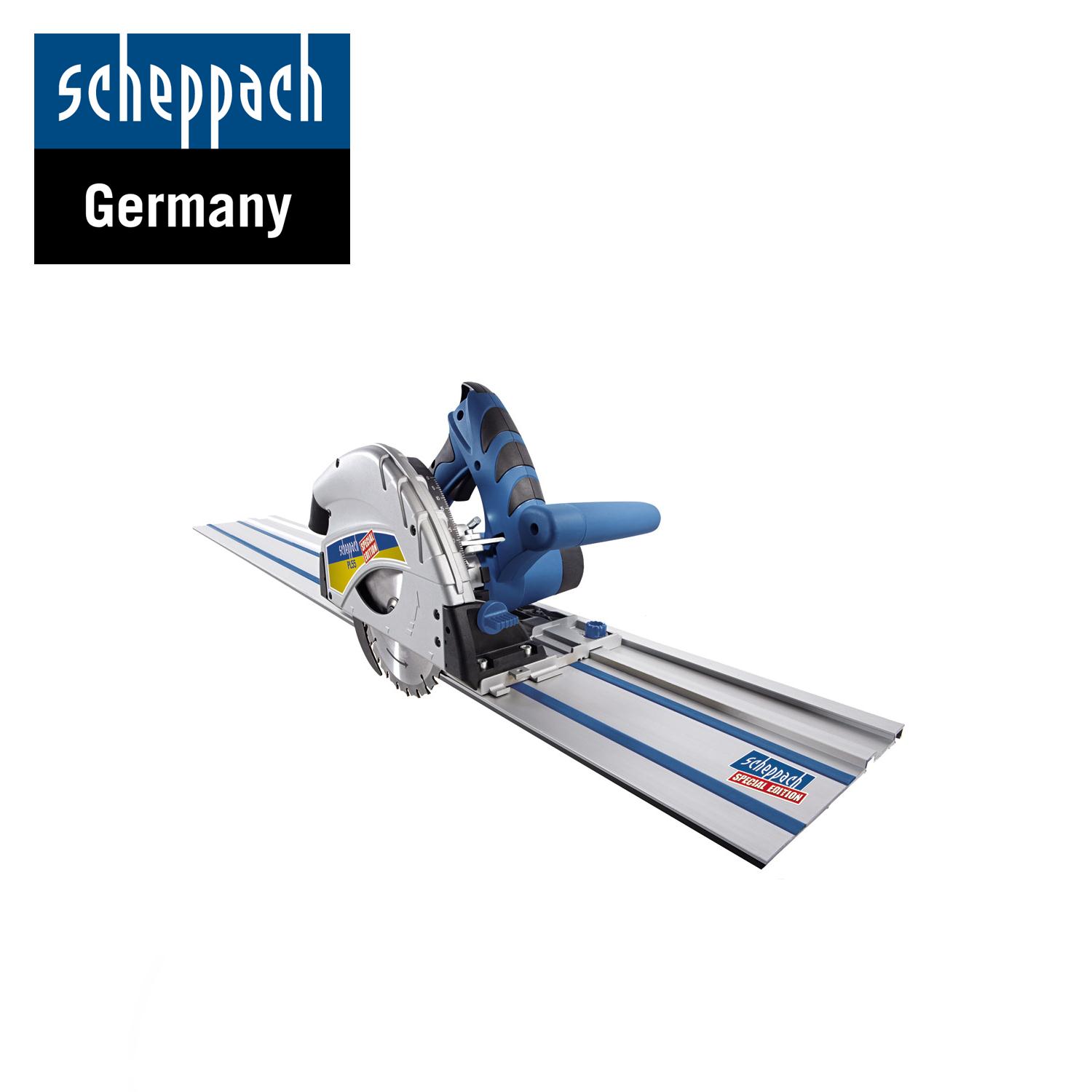 Ръчен потапящ циркуляр Scheppach PL55, 1200W, 160мм