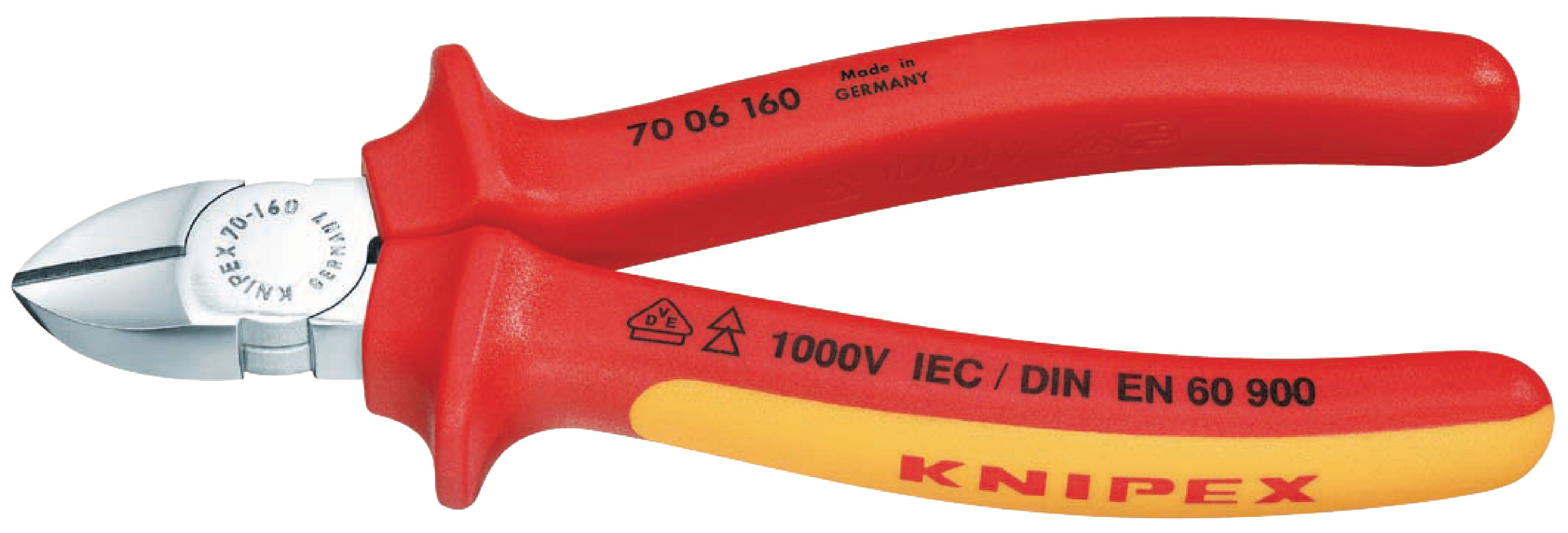 Клещи резачки Knipex Profi, 160мм, 1000V