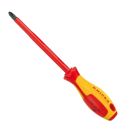 Отвертка изолирана Knipex, PH 4, 1000V, 320мм