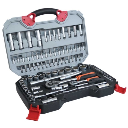 Комплект гедоре PREMIUM, 1/2-1/4", 94 части