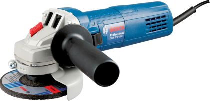 Ъглошлайф BOSCH GWS 750, 750 W, 125 mm (0601394001)