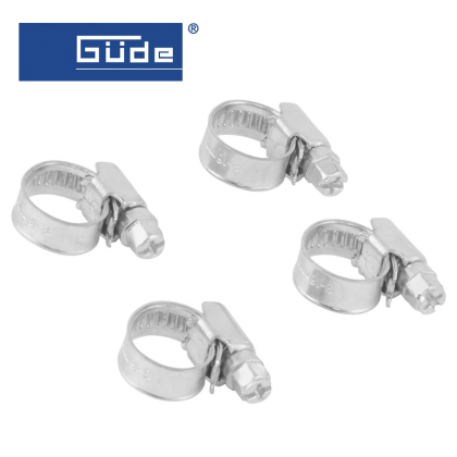Комплект скоби за маркучи GUDE, 4бр