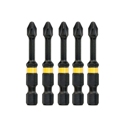 Накрайници DEWALT, PH2, 50 мм, 5 бр.