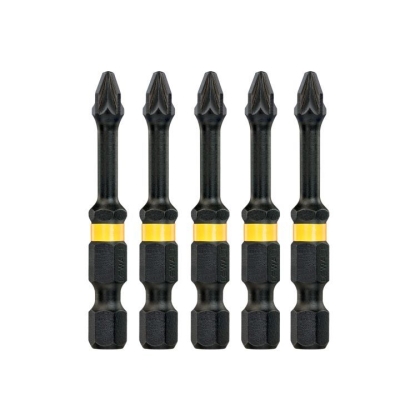 Накрайници DEWALT, PZ2, 50 мм, 5 бр.