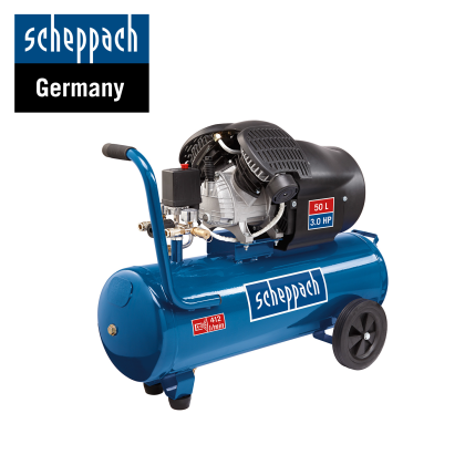Двубутален компресор Scheppach HC52DC, 50 л., 8 bar