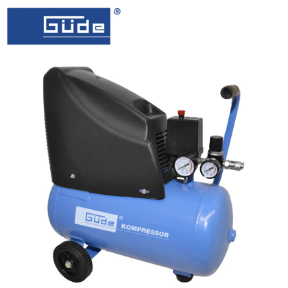 Компресор безмаслен GUDE 220/08/24, 24л, 8бара