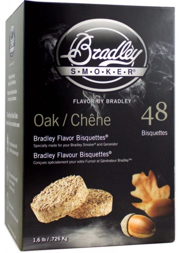 BRADLEY SMOKERS Дъб Пелети за опушване (BTOK48)-1