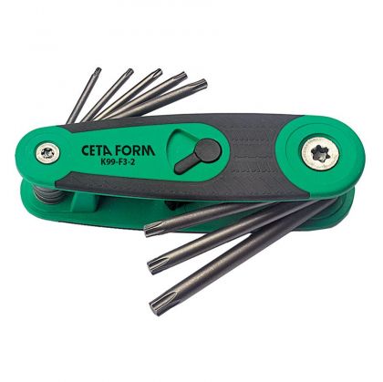 CETA FORM Сгъваеми шестограми Torx 8 бр (17032)-1