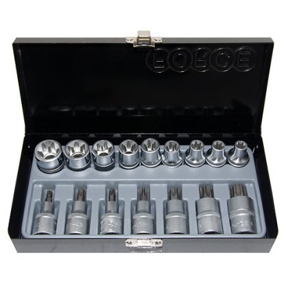 Комплект вложки Force, 1/2", 16 части