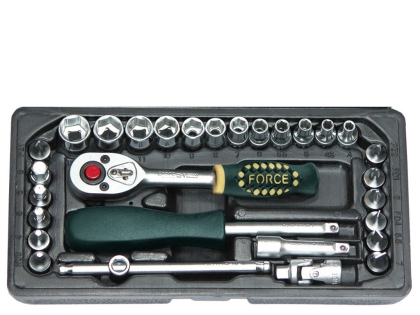 Гедоре Force, 1/4", дванадесетостен, 29 части