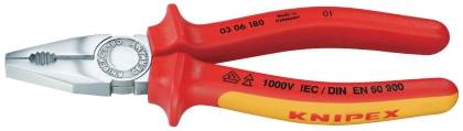 Клещи комбинирани Knipex, 1000V, 180мм