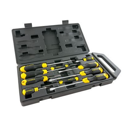 STANLEY CUSHION GRIP Комплект отвертки 10 бр. (2-65-005)-1