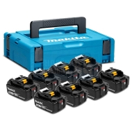 MAKITA Комплект акумулаторни батерии 18 V 5 Ah 8 бр (199697-1)