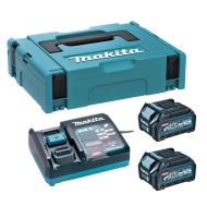 MAKITA Комплект акумулаторни батерии и зарядно 40 V 2x2.5 Ah (191J81-6)