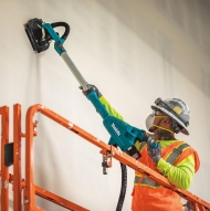 MAKITA DSL800ZU Акумулаторна шлайф машина за стени и тавани без батерии и зарядно устройство устройство 18 V ф225 мм