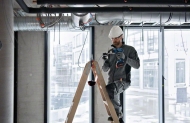 BOSCH GHG 18V-50 Professional Акумулаторен пистолет за горещ въздух 18 V 300-500 гадуса (06012A6500)