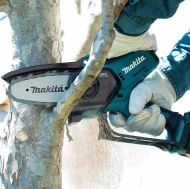 MAKITA UC100DZ Акумулаторен безчетков верижен трион без батерии и зарядно устройство 12 V 10 см