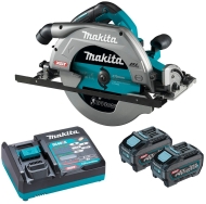 MAKITA HS011GT201 Акумулаторен безчетков ръчен циркуляр 40 V 5 Ah ф270 мм