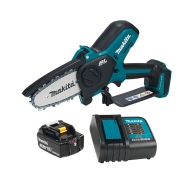 MAKITA DUC101SF Акумулаторен безчетков верижен трион 18 V 3 Ah 10 см