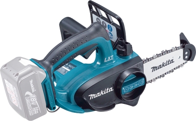 Акумулаторен верижен трион MAKITA DUC122Z, 18 V, 11.5 см, 1/4"