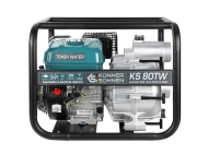 KÖNNER&SÖHNEN KS 80T W Бензинова помпа за мръсна вода 3" 7.0 к.с. 1100 л/мин 26 м