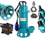 IBO FURIATKA 1500 Монофазна фекална помпа с режещ механизъм 1500 W 18 м 400 л/мин