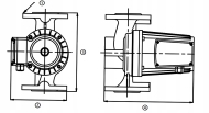 IBO OHI 50-140/220 Циркулационна помпа 550 W 12 м 210 л./мин 220 мм 2"