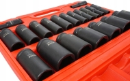 VERKE V39463 Комплект удължени ударни вложки 1/2" 10-38 мм 20 броя