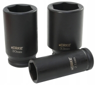 VERKE V39463 Комплект удължени ударни вложки 1/2" 10-38 мм 20 броя
