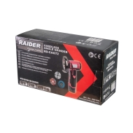 Акумулаторен ъглошлайф Raider RD-CAG72, 12 V, 2 Ah, ф 75 мм (030166)