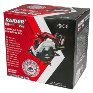 Акумулаторен циркуляр Raider RDP-KCS20, 20 V, 2 Ah, ф165x20 мм (030179)