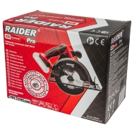 Акумулаторен циркуляр без батерии и зарядно устройство Raider RDP-YCS20 Solo, 20 V, ф165x20 мм (030248)