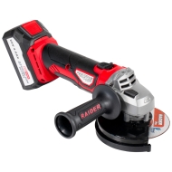 Акумулаторен ъглошлайф Raider RDP-SPAG20 Set, 20 V, 4 Ah, ф125 мм (030251)