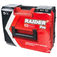 Акумулаторен ъглошлайф Raider RDP-SPAG20 Set, 20 V, 4 Ah, ф125 мм (030251)
