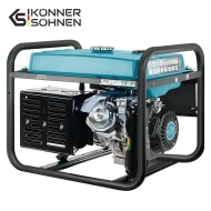 Бензинив монофазен/трифазен генератор Konner Sohnen 10000E 230/400 V, 8000 W