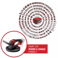 Акумулаторна шлайф машина за стени и тавани Einhell TP-DWS 18/225 Li BL Solo, 18 V, ф225 мм, без батерии и зарядно устройство (4259995)