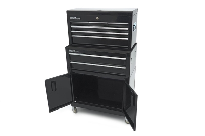 Количка за инструменти с горен шкаф HBM H132560, Model 2, 616 х 330 х 988 мм