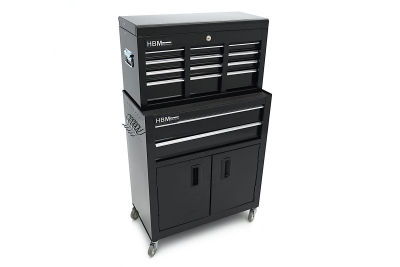 Количка за инструменти с горен шкаф HBM H132560, Model 2, 616 х 330 х 988 мм